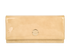 Fie Chain Clutch, &pound;250, Handbags, Beige, Patent Leather/Suede, Front view